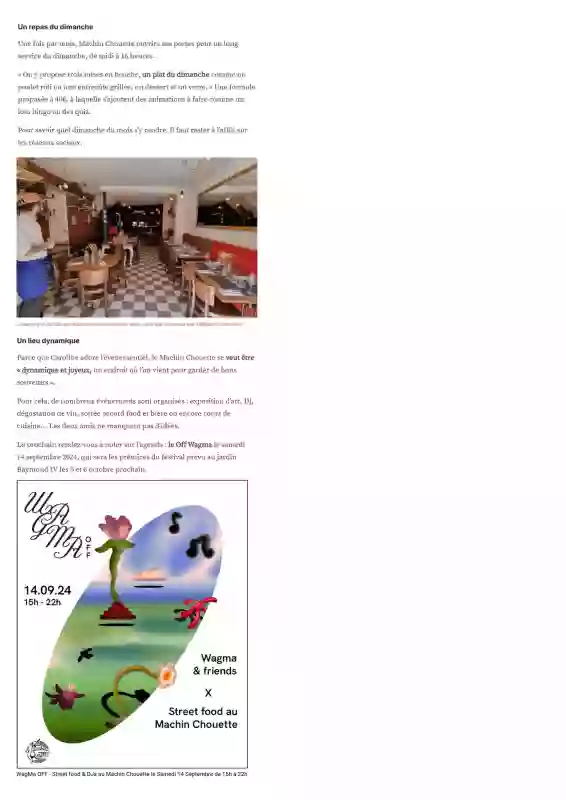 pRESSE - Le Machin Chouette - restaurant TOULOUSE - top resto TOULOUSE